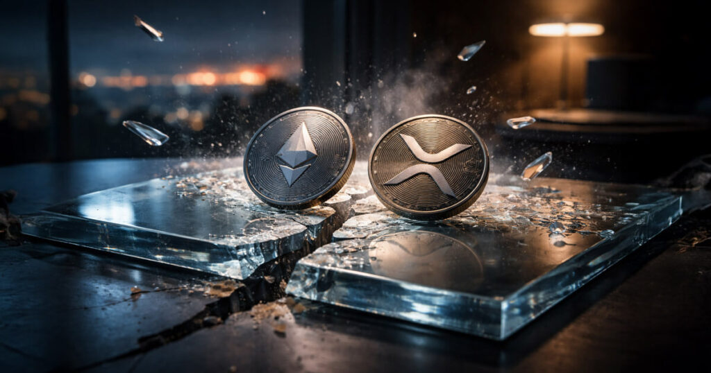 Crypto market crashes erasing $220B as Israel strikes Gaza with ETH and XRP leading weekend losses