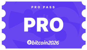 Bitcoin 2026 Pro Pass
