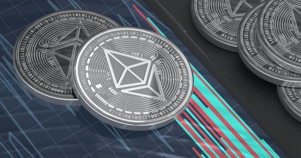 Ethereum Price Won’t Crash To $1,500 Until This Happens First, Analyst Reveals Picture of Ethereum coins
