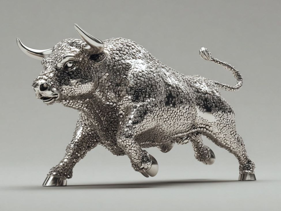 Silver sprints higher, gains more than 5%