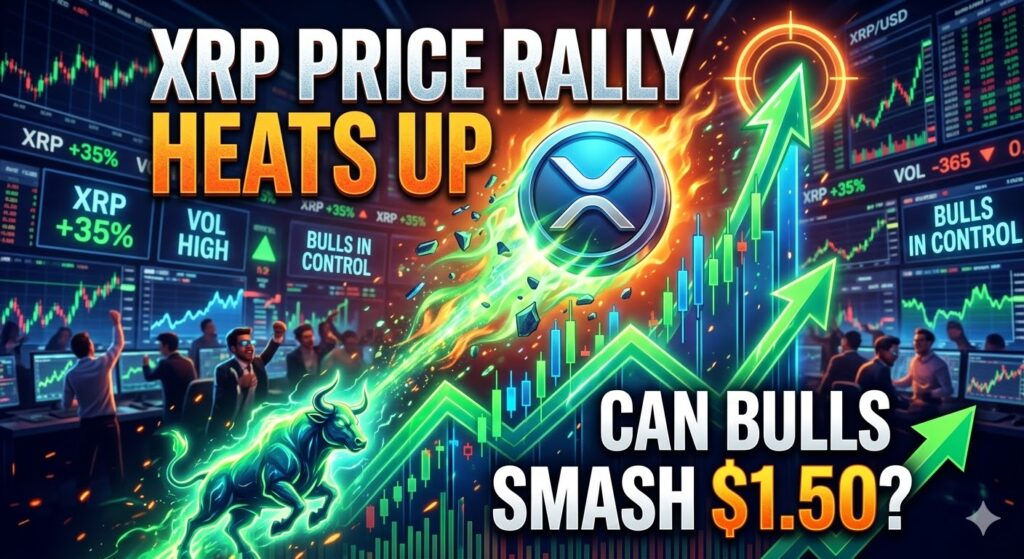 XRP Price Rally Heats Up — Can Bulls Smash $1.50?