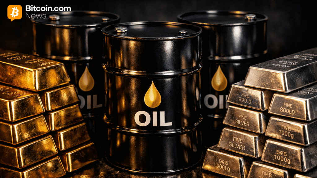 Gold, Silver, and Oil Perpetual Swaps Reach $25 Billion Weekly, per BitMEX Research – Bitcoin News
