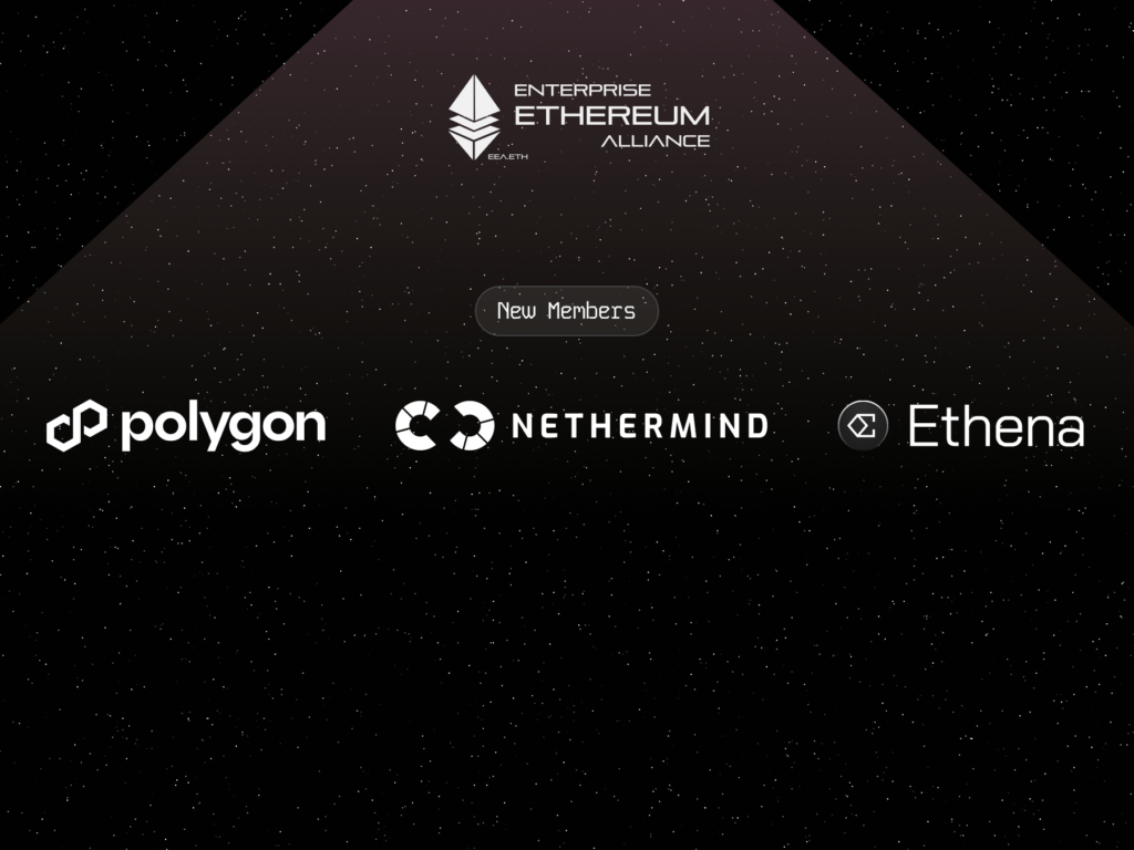 The EEA Welcomes Polygon Labs, Ethena, and Nethermind Image