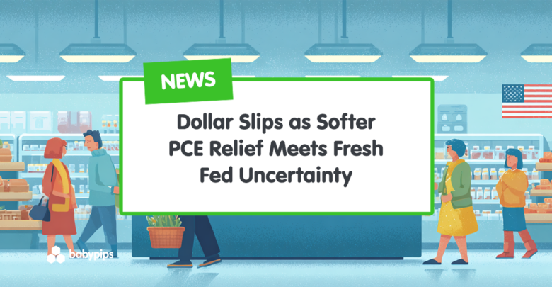 Dollar Slips as Softer PCE Relief Meets Fresh Fed Uncertainty