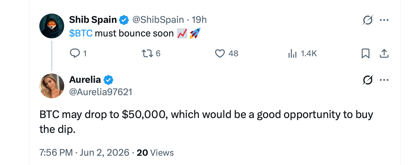 X post on Tuesday, June 2, 2026. 