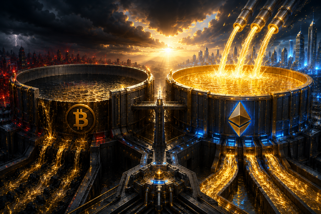 Ethereum ETFs Attract $82M In Inflows While BTC Funds Bleed Ethereum Vs Bitcoin