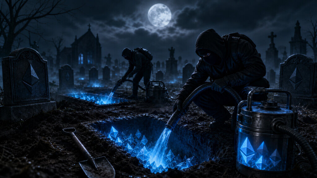 Someone just drained long-forgotten dormant Ethereum wallets, and the cause may trace back years