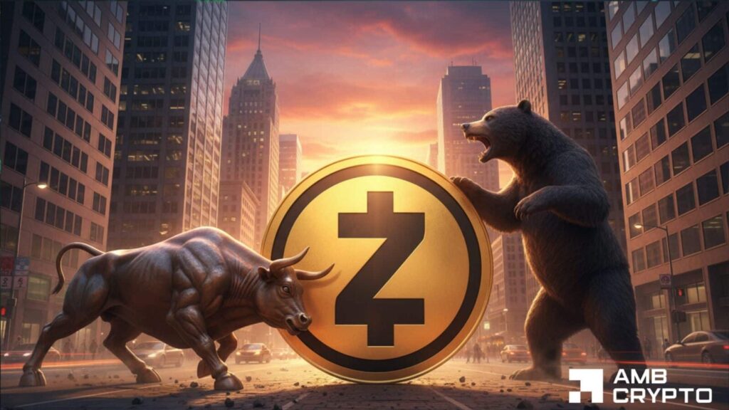 Major whale shorts $4.92M in ZEC - Can Zcash rebound to $520?