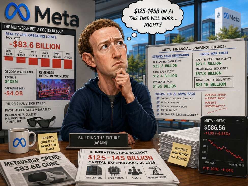 Meta is considering raising tens of billion dollars in a stock offering