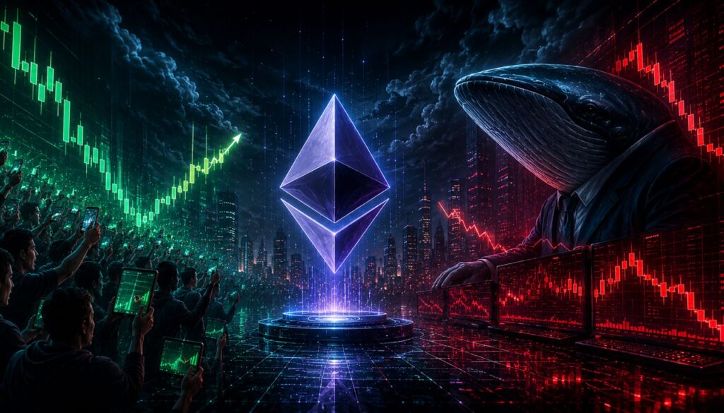 Record Retail Buying Cannot Push Ethereum Higher – Someone Bigger Is On The Other Side Record Retail Buying Cannot Push Ethereum Higher – Someone Bigger Is On The Other Side