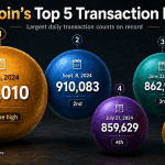 Bitcoin Transactions per Day Rebound in 2026, Reaching Third-Busiest Day Ever
