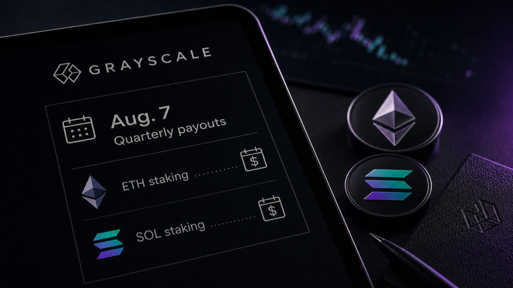 Grayscale is setting up a quarterly cash showdown between Ethereum and Solana staking Liam 'Akiba' Wright