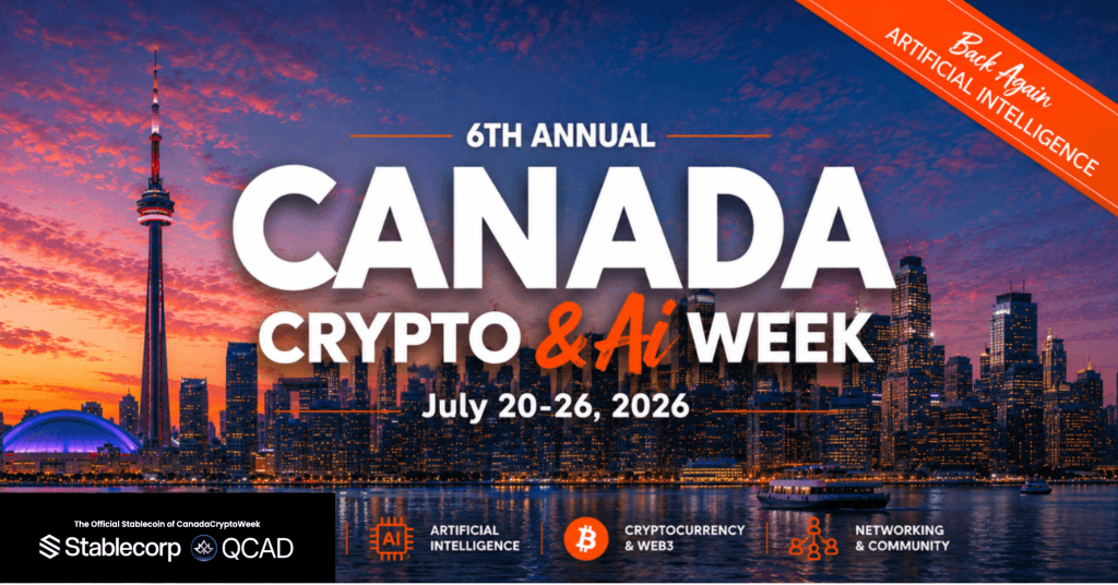 Canada Crypto Week Returns July 20–26, Celebrating the Future of Web3, Digital Assets and AI Ethereum's 12 Biggest Wallets Expose 6 Exchanges Controlling 6.6 Million ETH