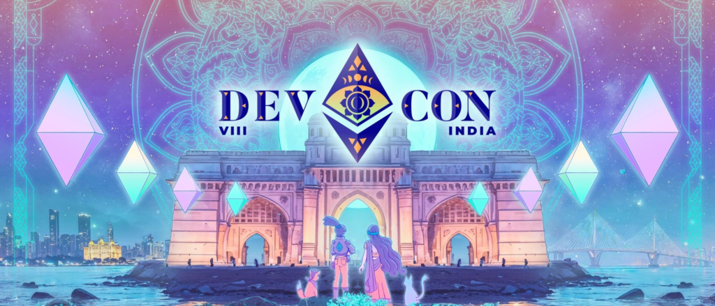 Devcon 8 Tickets Are Live: Find Your Path to Mumbai ETH top background starting image