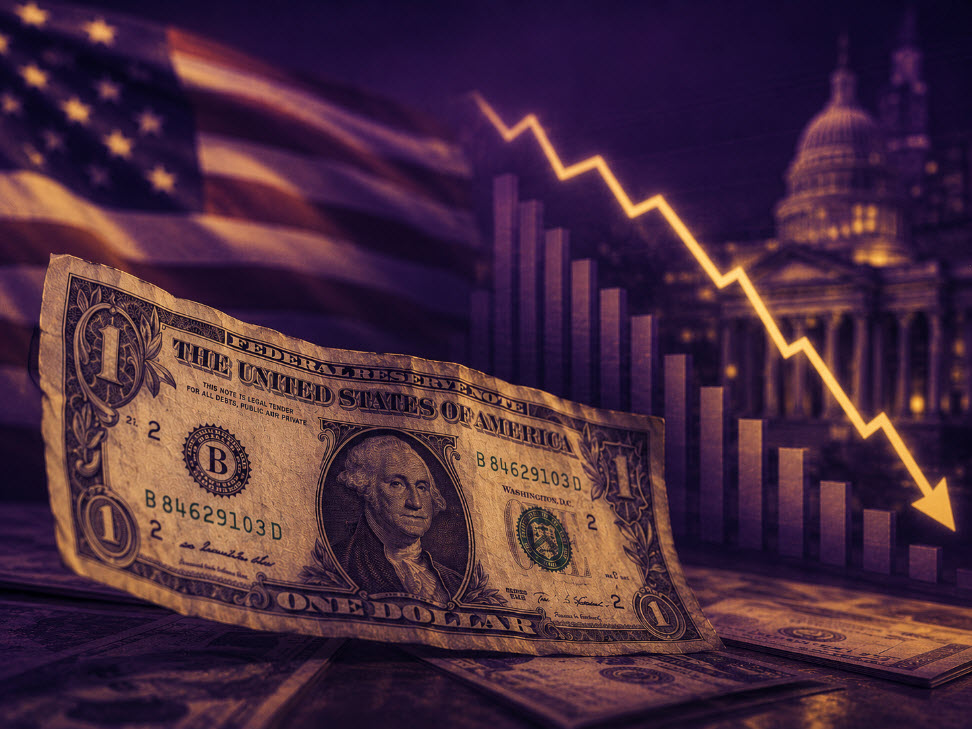 Dollar nudges lower on the day amid mixed market mood
