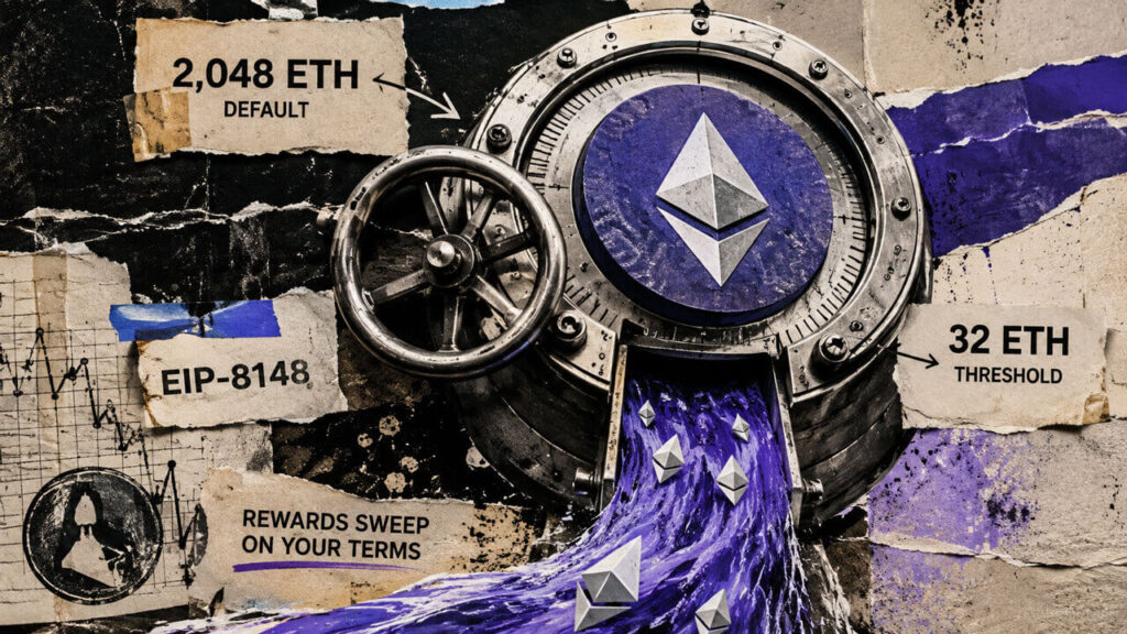 Ethereum EIP-8148 draft: custom sweep thresholds