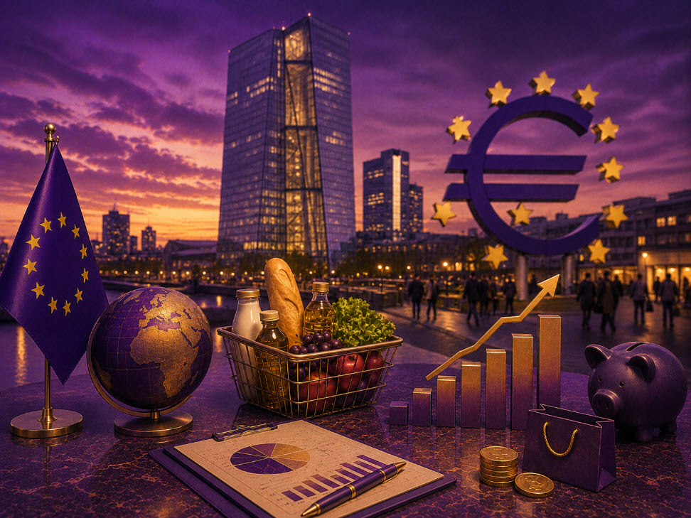 Euro area inflation confirmed to nudge up a little in July