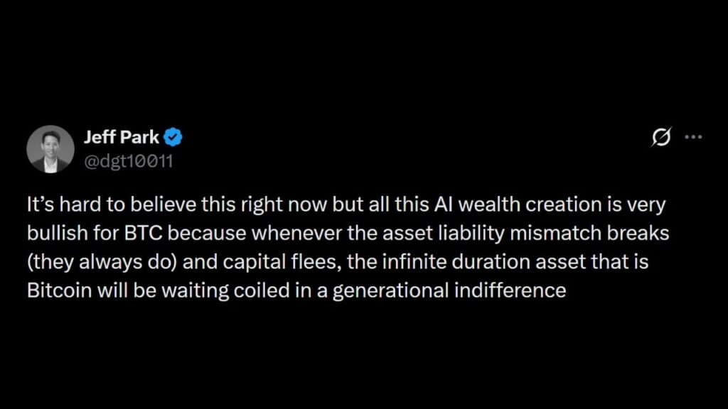 ParaFi Partner Bets AI Capital Flees to Bitcoin After Crash Sergio Goschenko