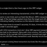 XRP Ledger Broke Its Transaction Record, and 20 Wallets Did Most of It