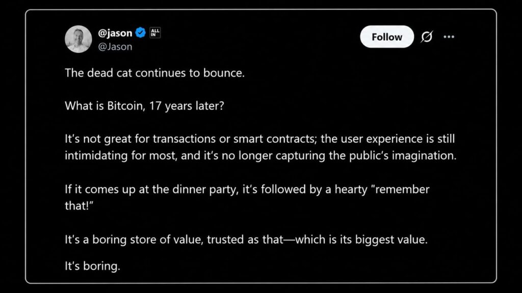 Calacanis Calls Bitcoin a Dead Cat, Saylor and Cathie Wood Fire Back Bitcoin.com News