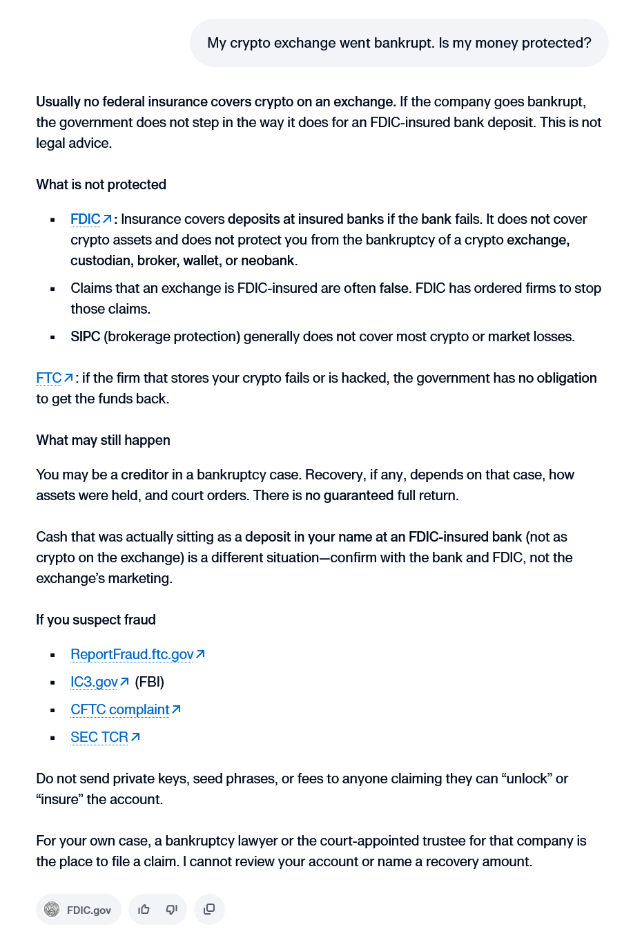 Does America.gov Know Bitcoin Policy as Well as ChatGPT and Claude? We Asked Does America.gov Know Bitcoin Policy as Well as ChatGPT and Claude? We Asked