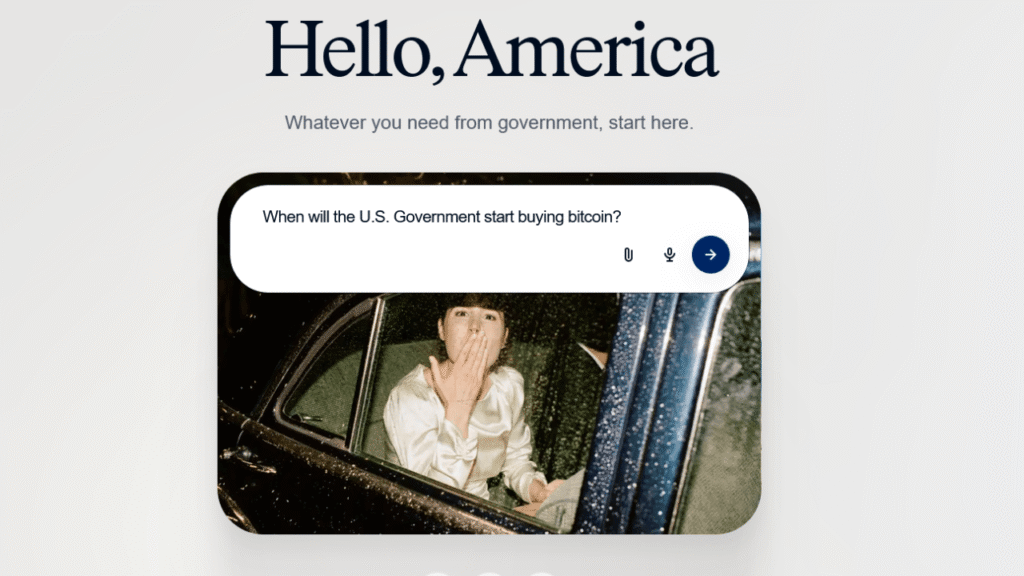 Does America.gov Know Bitcoin Policy as Well as ChatGPT and Claude? We Asked Does America.gov Know Bitcoin Policy as Well as ChatGPT and Claude? We Asked