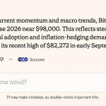 Year-End Bitcoin Price Bets Get Wild as 11 AI Models Target up to $105K