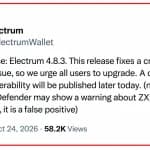 Electrum Wallet Attack Hid Bitcoin Theft Behind a Fee Increase