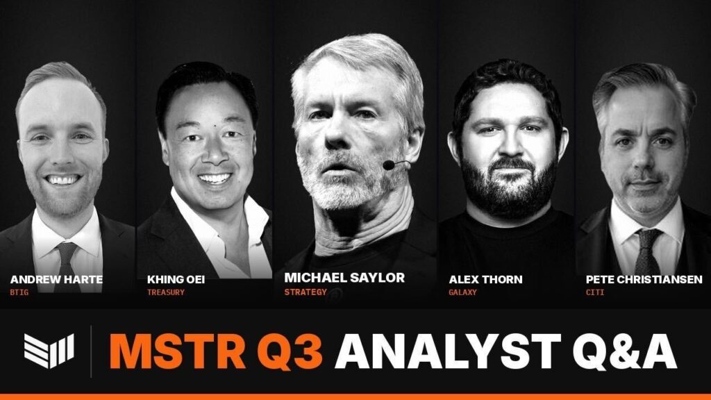 MSTR Q3 2026 Earnings Call: Analyst Q&A Mark Mason