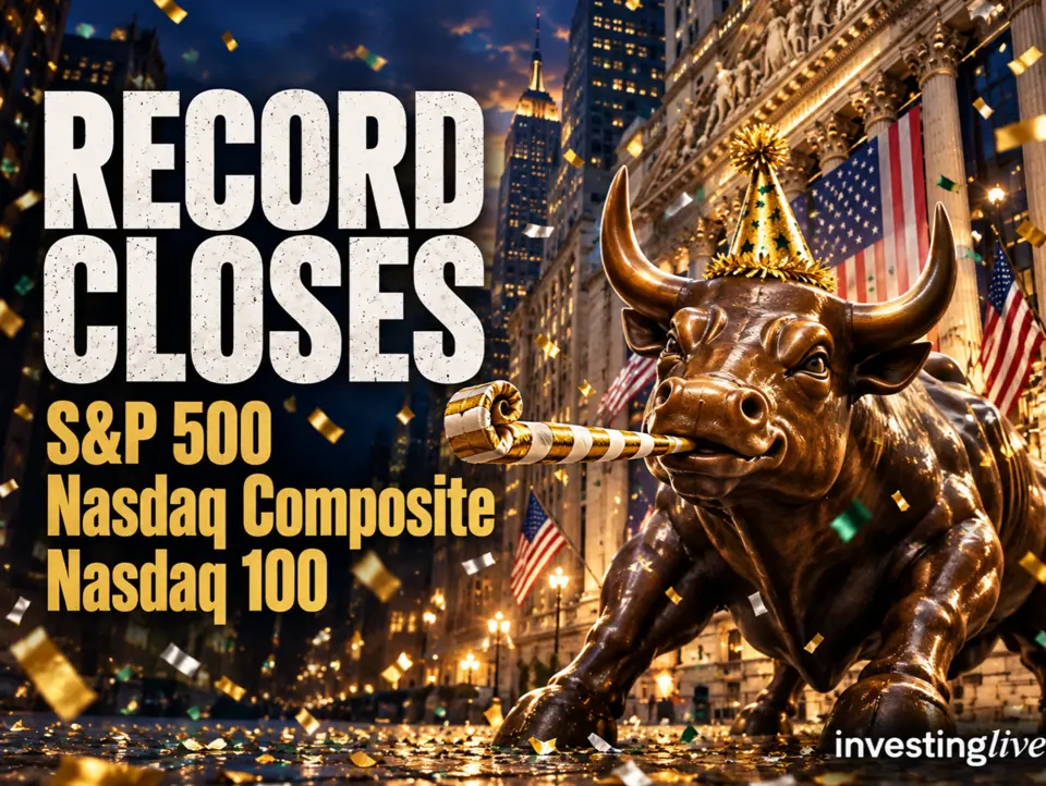 S&P 500, Nasdaq Composite and Nasdaq 100 close at records
